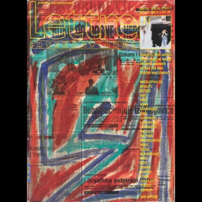 “Lettre International”, issue 31, 1995, cover page (Archives Lettre International, Berlin)