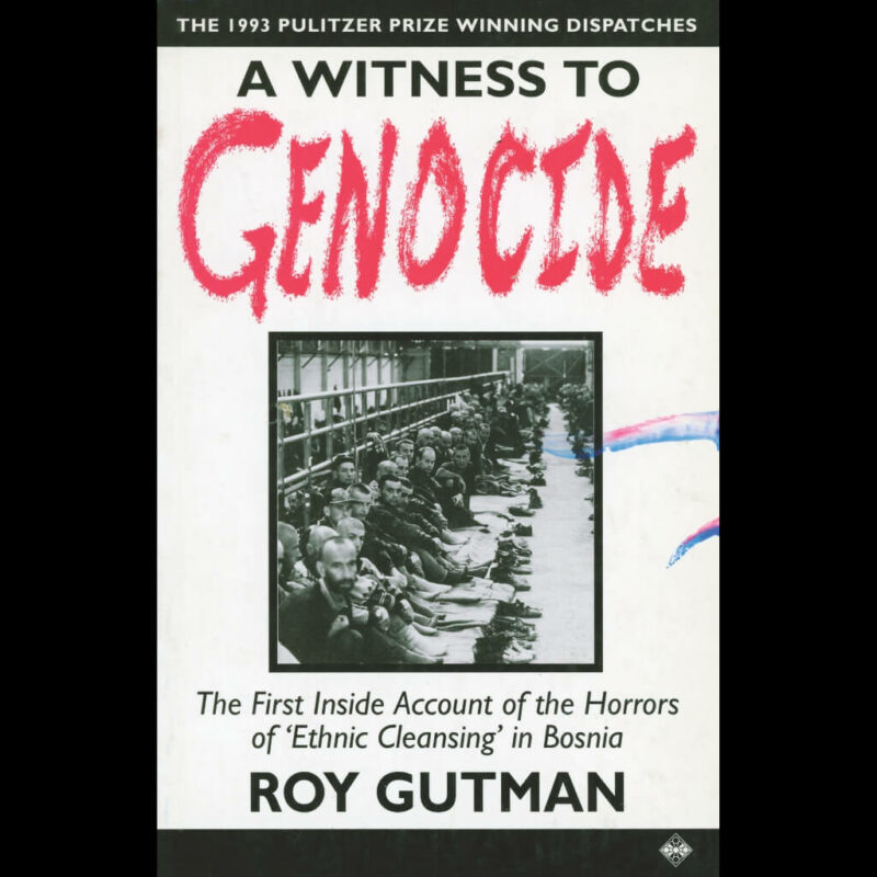 Cover of the book “Witness to Genocide” by Roy Gutman
